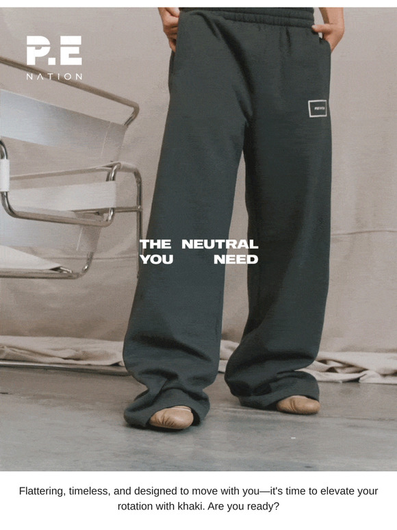 Khaki: The Neutral You Need.