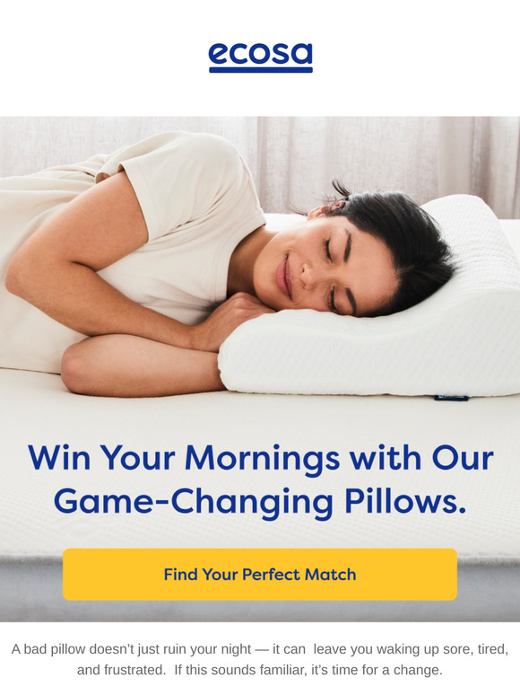 Is Your Pillow the Problem, Snoozer?