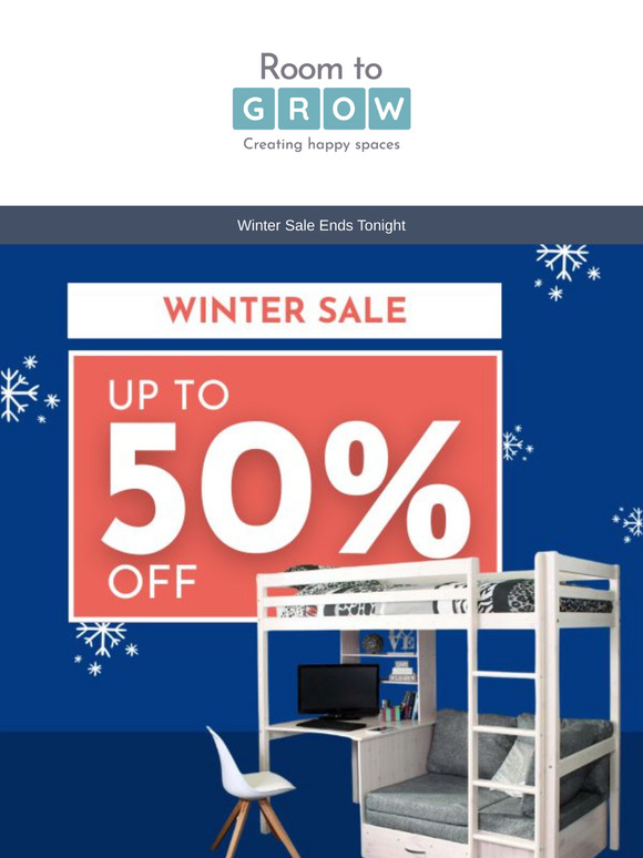 Winter Sale Ends Tonight! ❄️