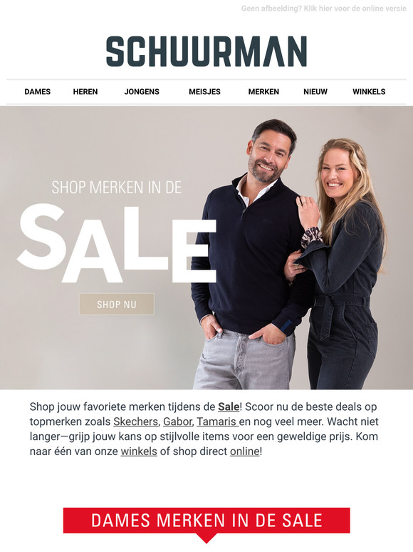 Gabor, Skechers, Mexx en nog veel meer merken in de Sale