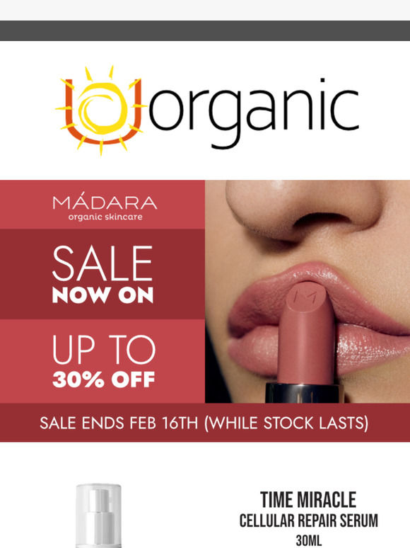Up To 30% Off Madara Products With UOrganic.co.uk.....