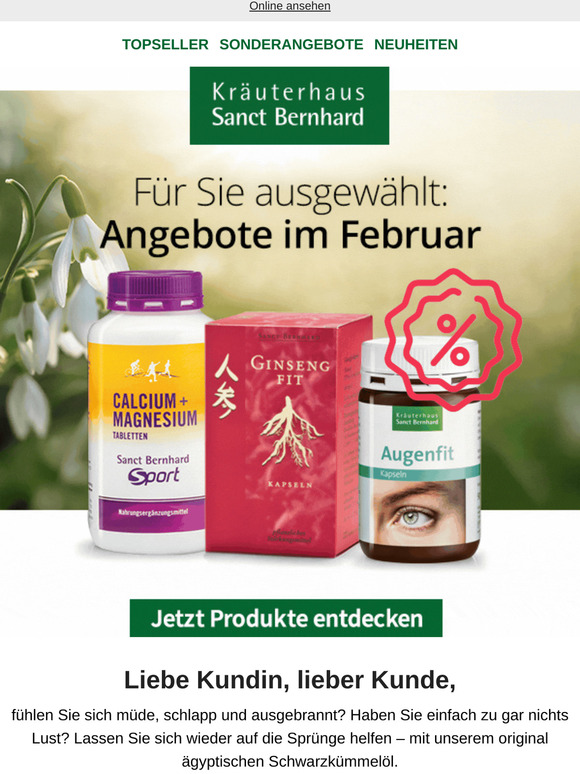 Angebote im Februar