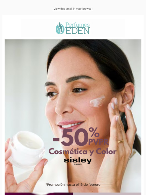 ¡50% de Descuento sobre PVPR en color y cosmética SISLEY!