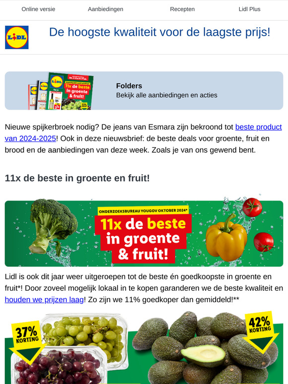 Nieuwe aanbiedingen: van mini-krieltjes tot mega-toiletpapier