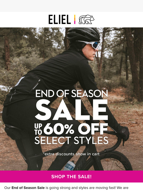 End of Season Sale: Styles Are Moving Fast!