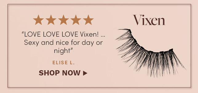 Shop 20% off Vixen with the code GLAMMYS