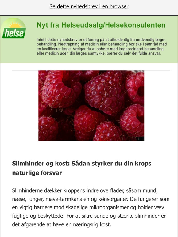 Stærke slimhinder