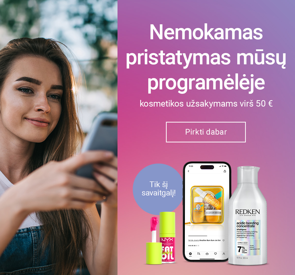 Nemokamas pristatymas