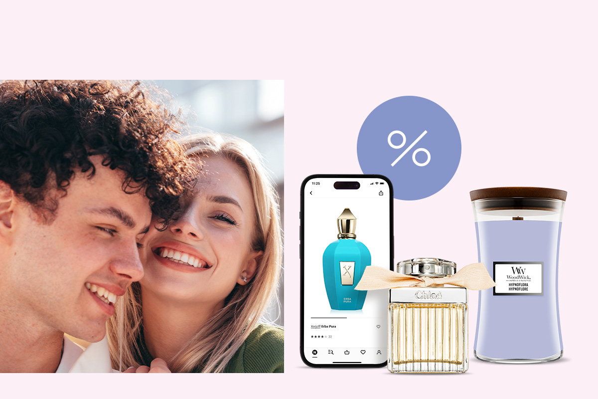 18 % nuolaida kvepalams ir namų kvapams