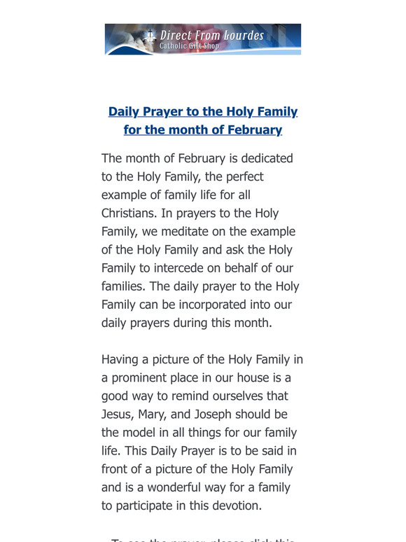 🙏 February Prayer