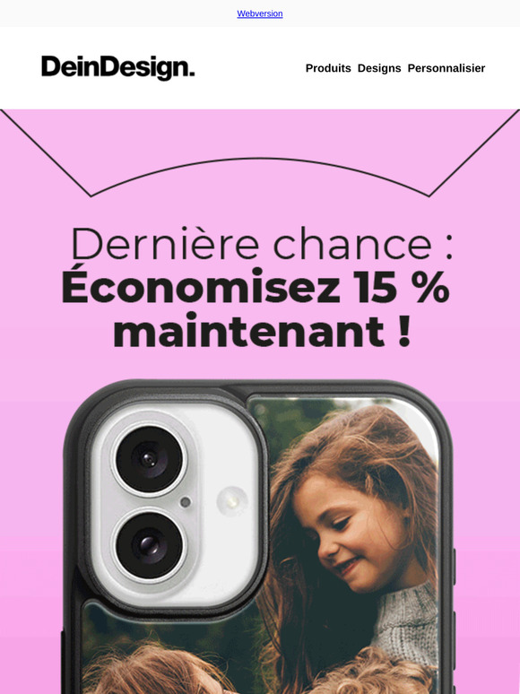 Seulement aujourd'hui : économisez 15% 😍