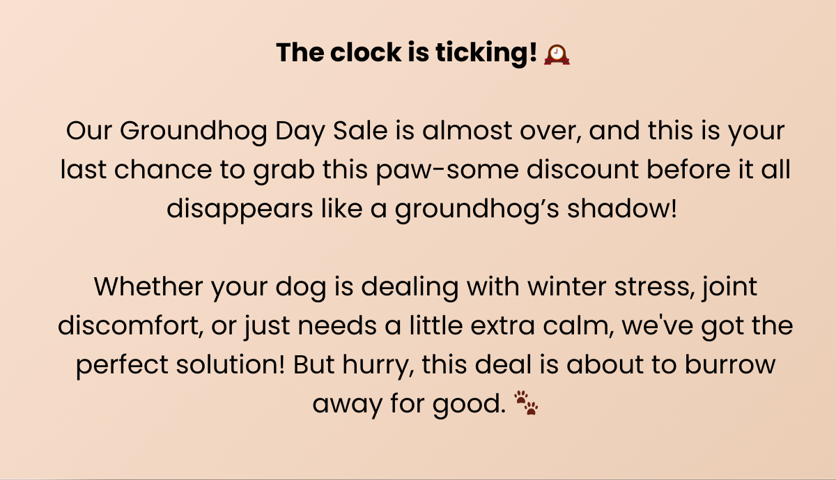 The Clock is Ticking!