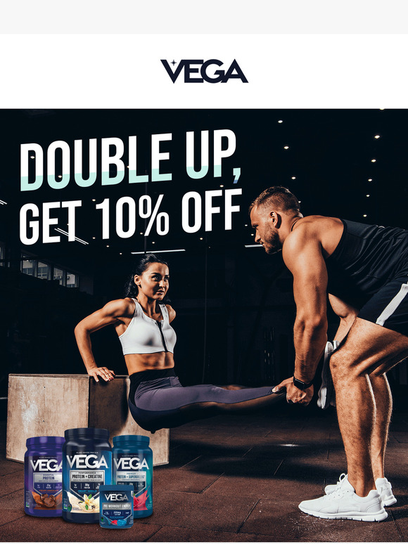 Double the Goodness, Get 10% Off
