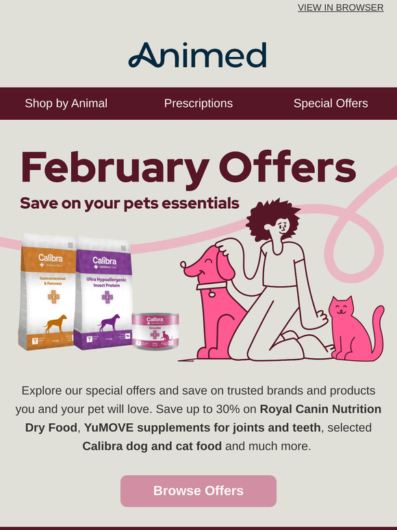 Save up to 30% off selected products 🐕
