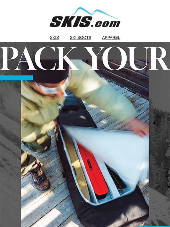 Ready to Hit the Slopes? Don't Forget Your Ski Bags!