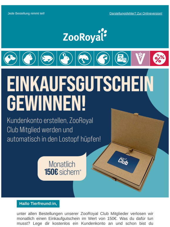 Gewinne einen Einkaufsgutschein!