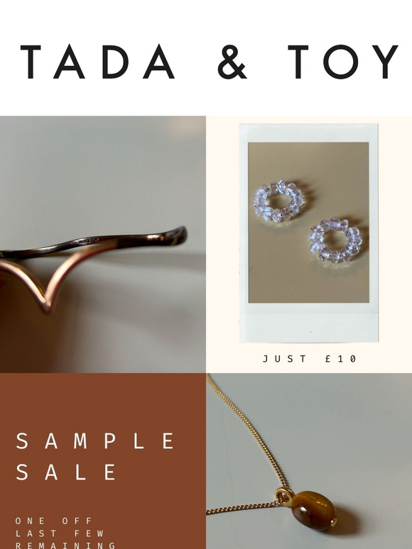 New Designs Now In Our Sample Sale! 💥