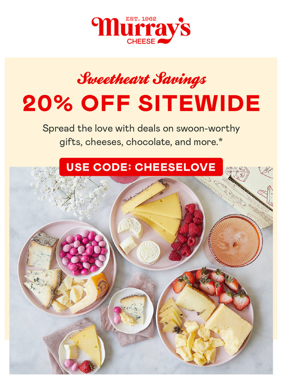 Sweetheart Savings: 20% Off Sitewide