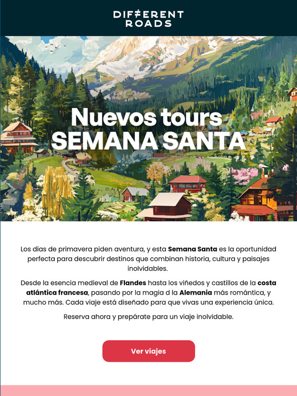 🤫 Psst... Los viajes de Semana Santa ya disponible