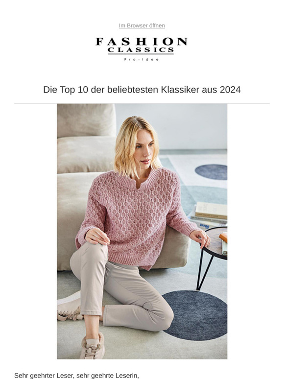 Die Top 10 der beliebtesten Klassiker aus 2024