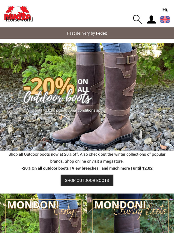 Outdoorboots Sale | Last winter stock ❄