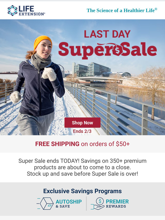 📢 Super Sale FINAL Day!