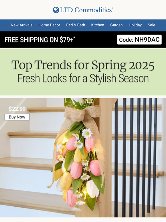 LTD Commodities ⏫Top Spring Trends for 2025 Milled