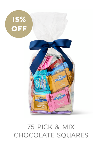 75 Pick & Mix Chocolate Squares Gift Bag