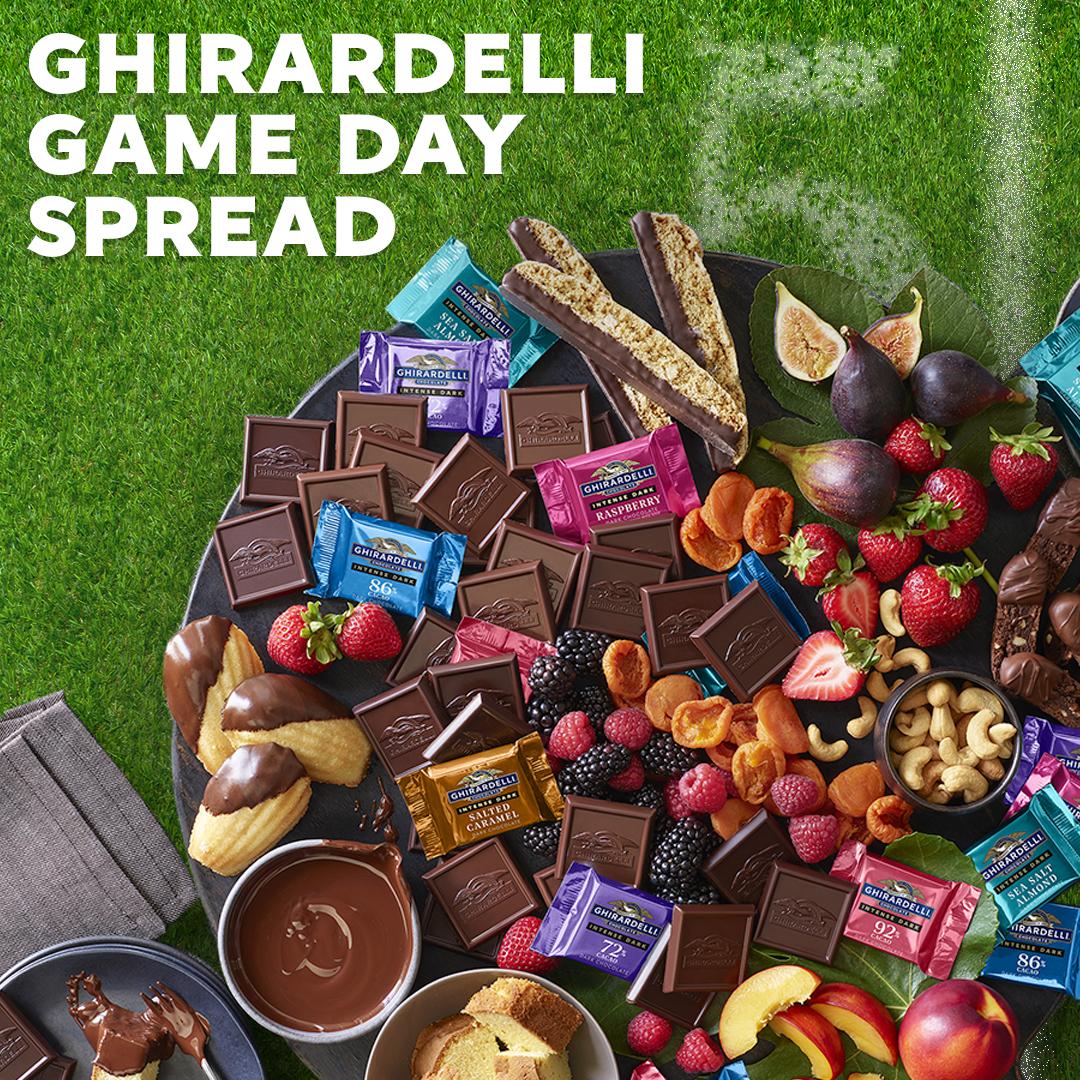 Create a Ghirardelli Game Day Spread