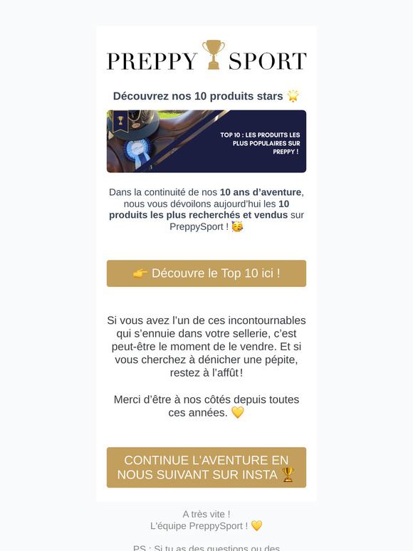 Découvrez nos 10 produits stars 🌟
