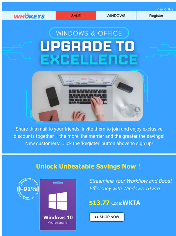 Limited Time Offer: Windows & Office From $14...