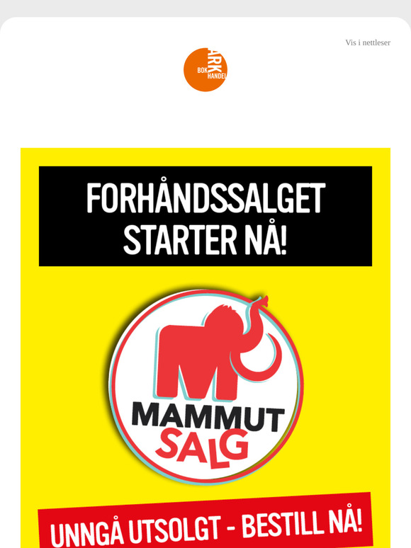 🦣📚 Årets største boksalg | Forhåndssalget starter nå | Jojo Moyes er tilbake