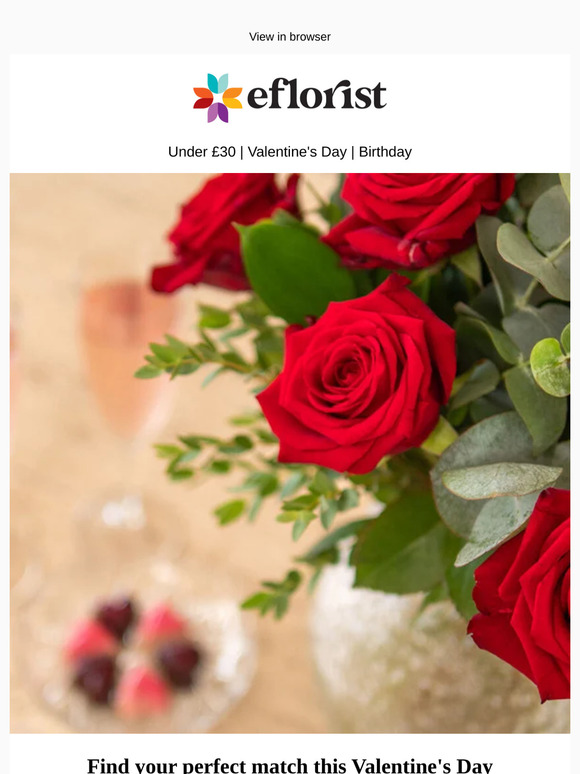 Fall in love with our Valentine’s bouquets 💞