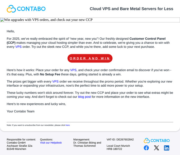 Feeling Lucky? Your Next VPS Might Come With Something Extra