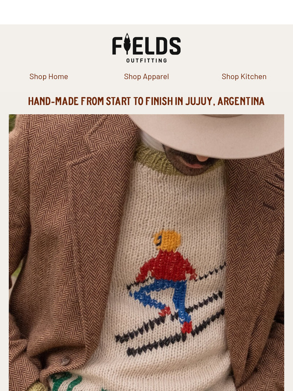 BACK IN STOCK: Our Bestselling, Hand-Made Alpina Sweater