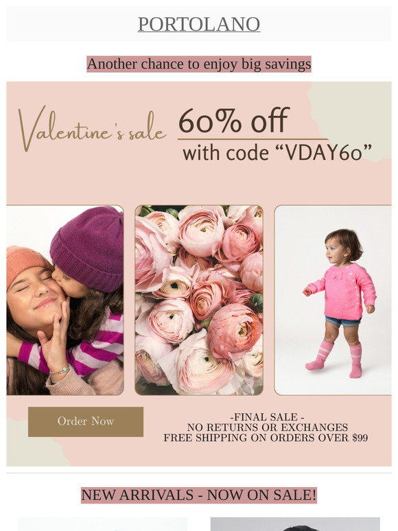 NEW ARRIVALS ON SALE- 60% OFF