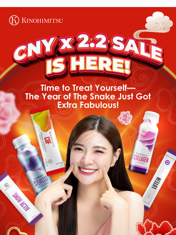 CNY x 2.2 Sale is HERE !