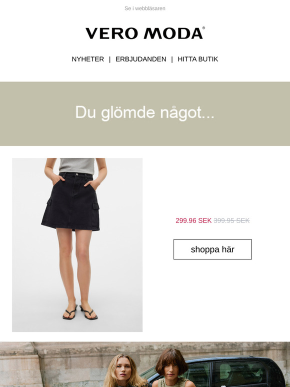 Du glömde något, —
