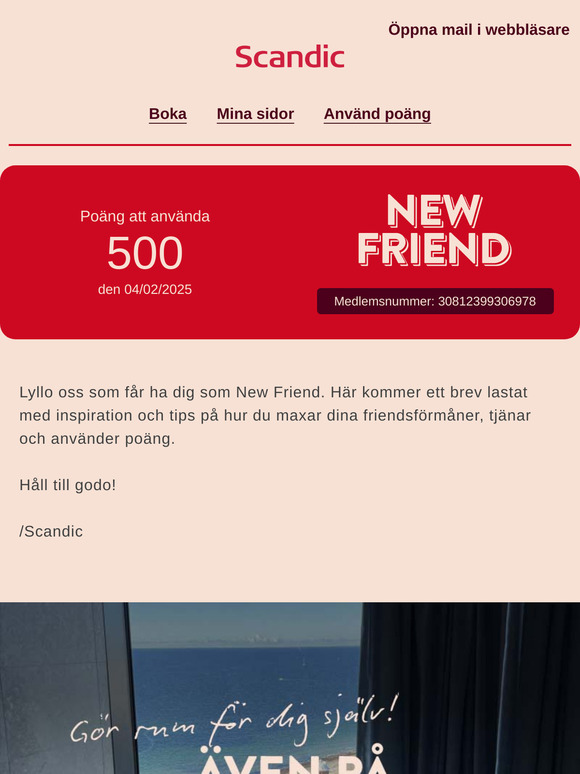 —, allt om dina poäng och förmåner!