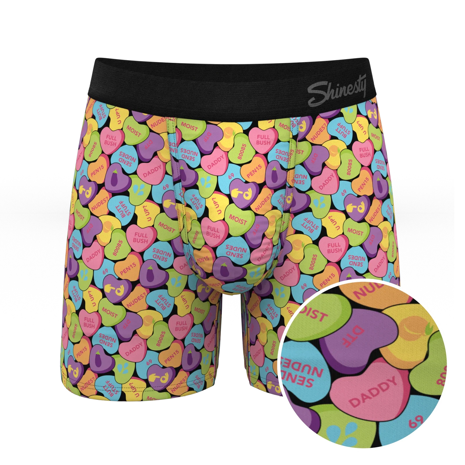 Image of The Candy Crush | Candy Hearts Ball Hammock® Pouch Underwear