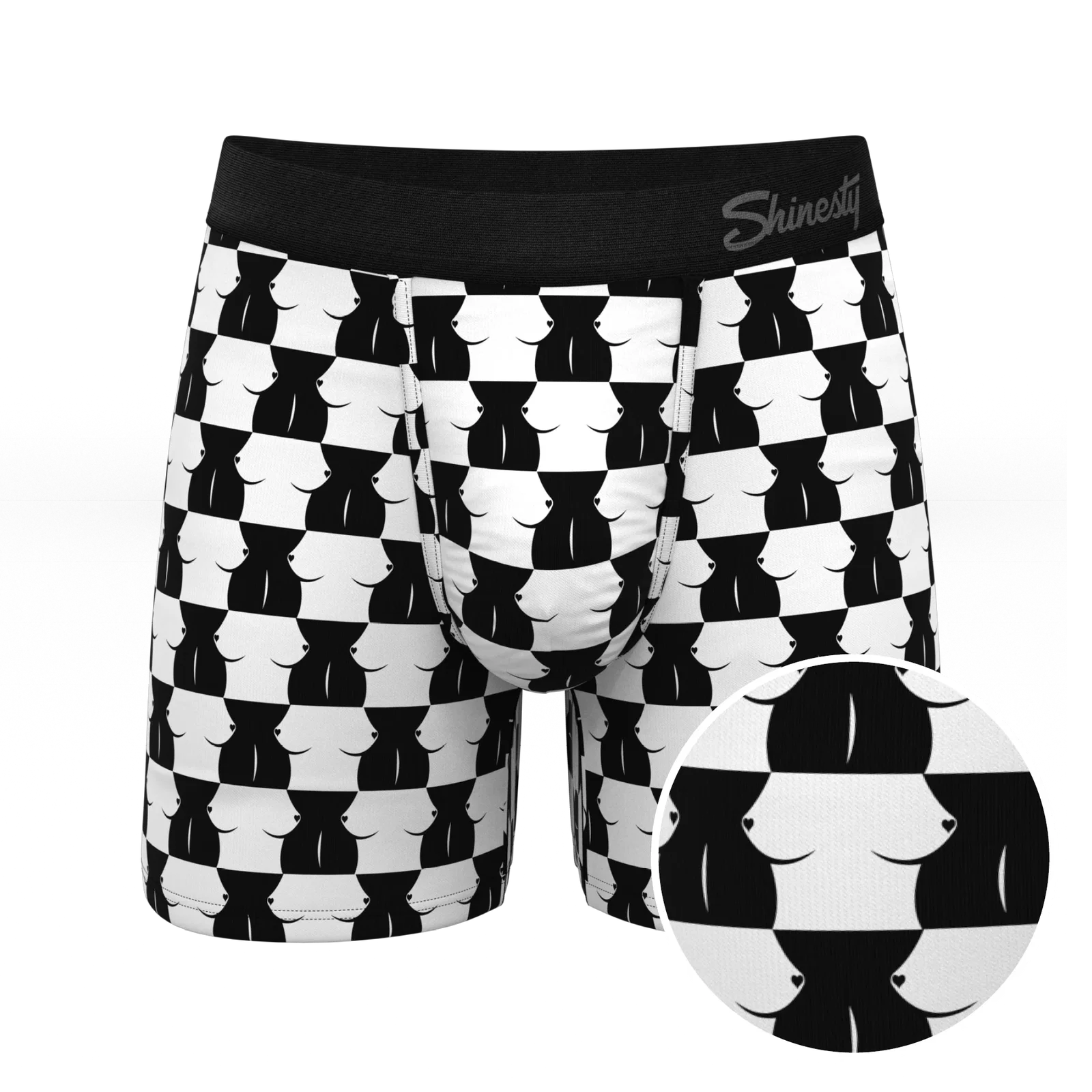 Image of The Chest Mate | Checkered Ball Hammock® Pouch Underwear
