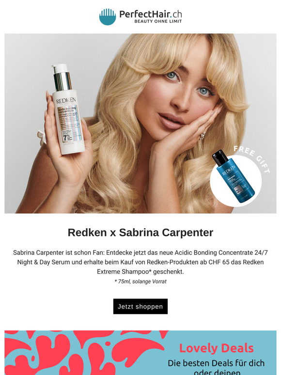 Weekly News mit Sabrina Carpenter und Redken