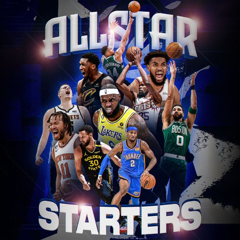 Kickz Here come the 2025 NBA AllStar Game starters! Milled