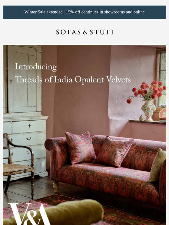 Discover V&A Threads of India Opulent Velvets