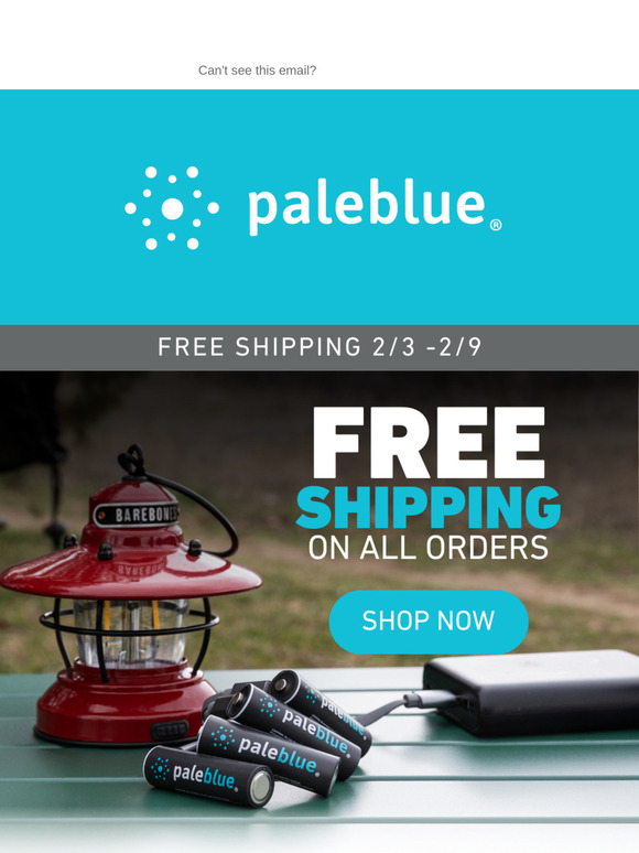 Free Shipping On All Orders!