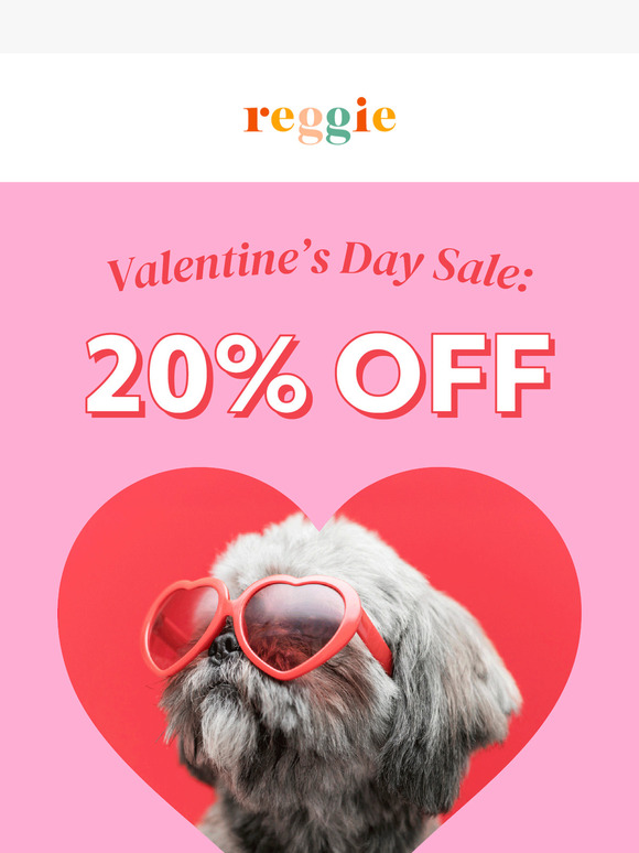 Valentine's Gift For Your Pup: 20% Off