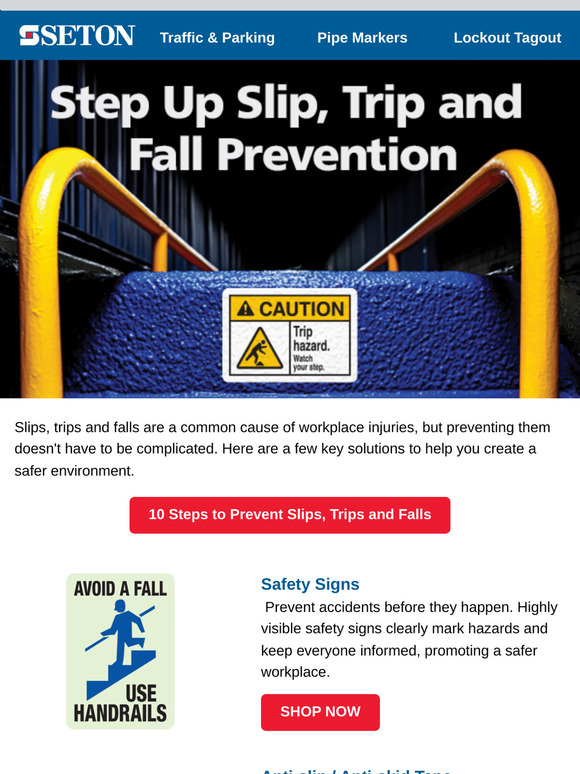 Protect workers with slip-prevention measures