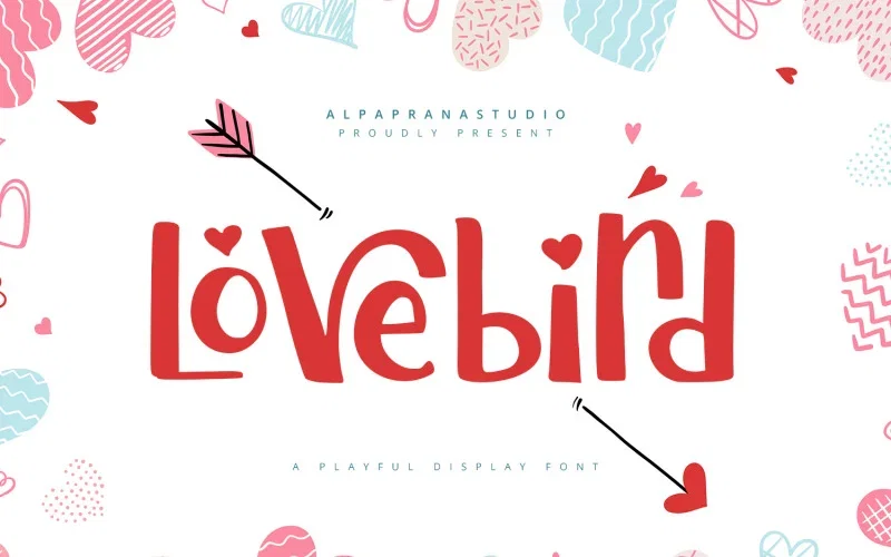 Lovebird - Playful Display Font