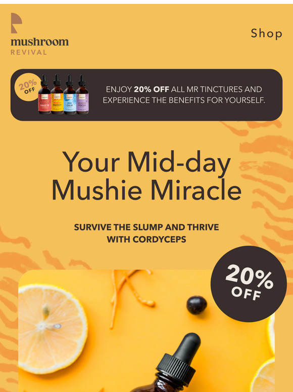 Feeling the Mid-day Slump?