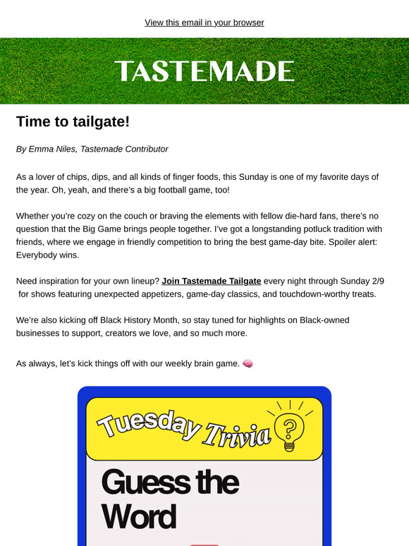 The best bites for football fans